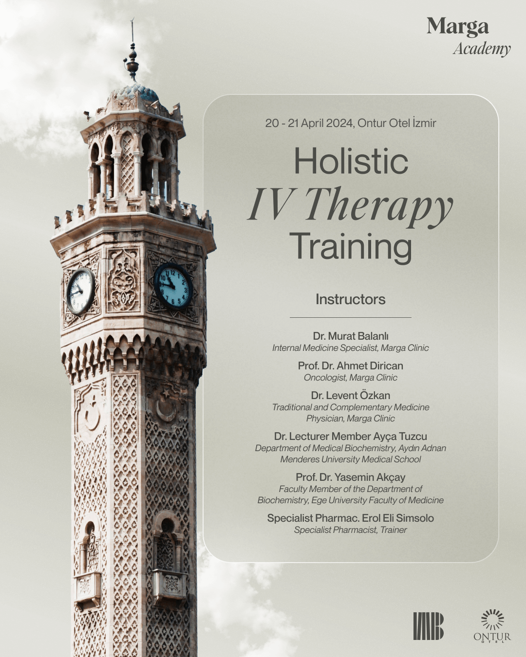20 - 21 April Holistic IV Therapy Training